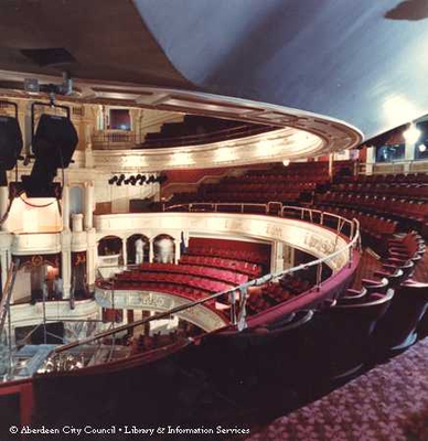 His Majesty's Theatre during renovations