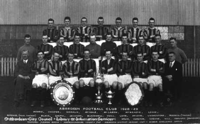 Aberdeen Football Club 1928-29