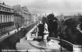 Union Terrace and Gardens, with the statue of King Edward VII