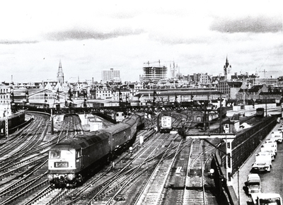 Aberdeen Station and the Ferryhill Junction