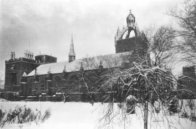 King's College, Old Aberdeen in winter