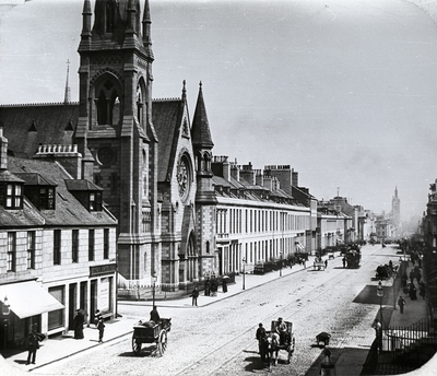 Union Street, showing Gilcomston South Church