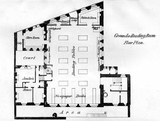 Reading Room plan, 1892