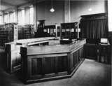 Aberdeen Central Library, Lending counter 1948