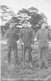 Portrait of three soldiers, 1914