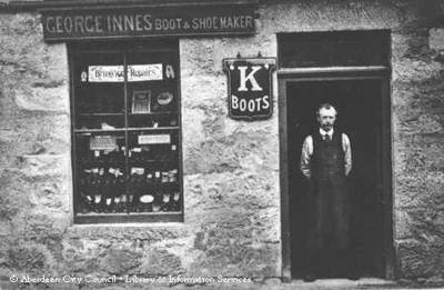 George Innes, Boot & Shoemaker