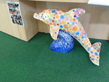 A School of Dolphins: Daisy at Mastrick Library
