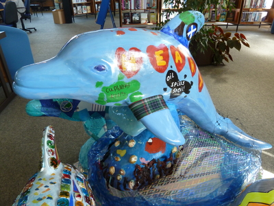 A School of Dolphins: Milo at Kincorth Library