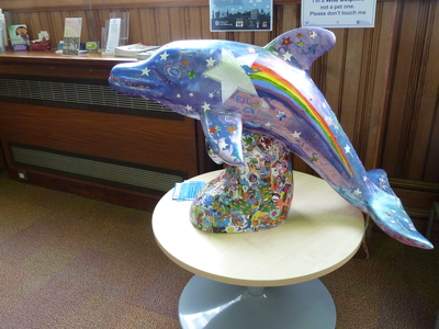 A School of Dolphins: Archie Star at Central Library