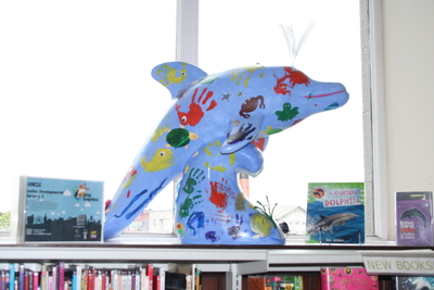 A School of Dolphins: Doris at Central Library