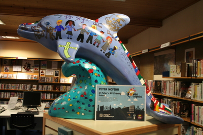 A School of Dolphins: Peter McFinn at Tillydrone Library