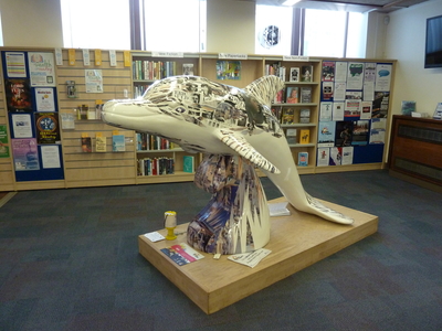A School of Dolphins: Eric at Central Library