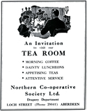 Northern Co-Operative Society Ltd. Tea Room