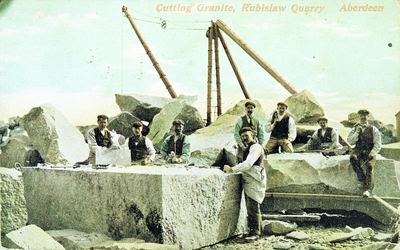 Cutting Granite