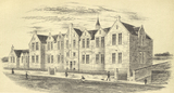 Woodside Primary School from <i>Annals of Woodside and Newhills</i> by Patrick Morgan (1886)
