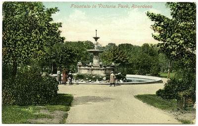 Fountain in Victoria Park, Aberdeen
