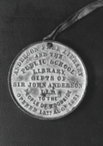 Treasure 105: Sir John Anderson Library Medal
