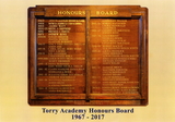 Torry Academy Honours Board 1967-2017