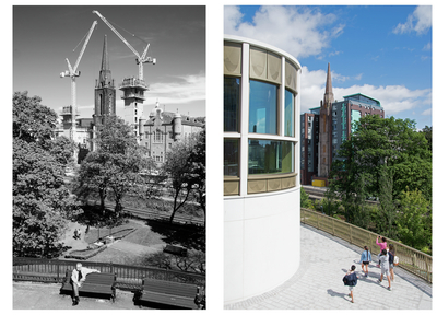 Union Terrace Gardens: before and after 5