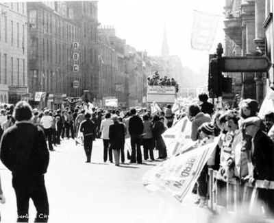 Aberdeen Football Club League Champions 1979/80 parade