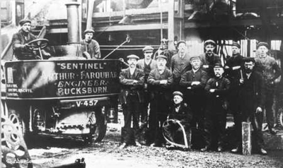 "Sentinel" steam lorry, Arthur Farquhar