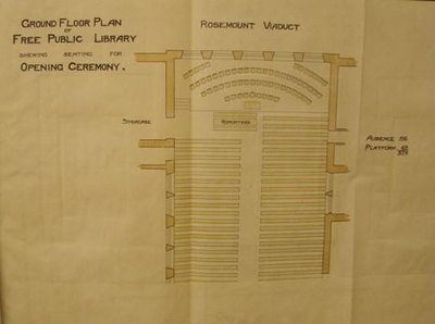 Aberdeen Library opening ceremony seating plan