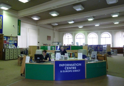 Aberdeen Central Library, Information Centre reception