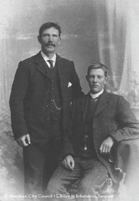 Portrait of Two Aberdeen Men