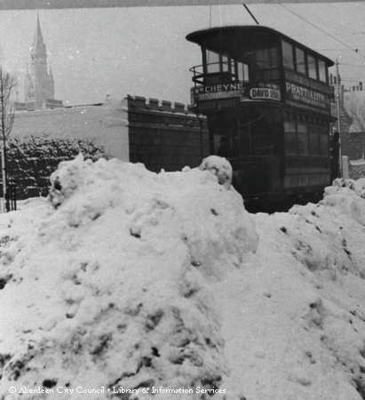 Fountainhall Tram in Winter