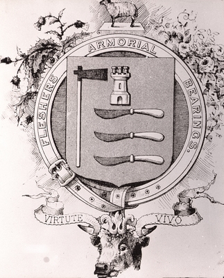 The Fleshers' Armorial Bearings
