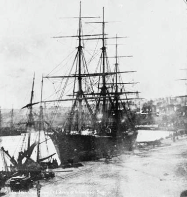 Sail Ship at Aberdeen Harbour