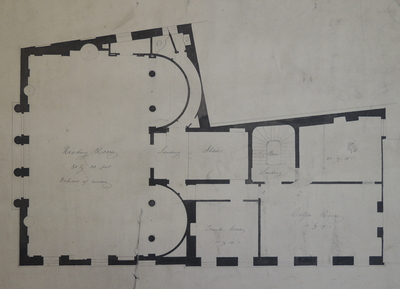 Floor plan of the Athenaeum 