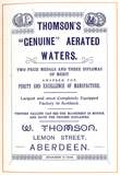 Thomson's Genuine Aerated Waters