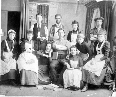Treasure 1: Aberdeen Public Library staff photograph of 1892