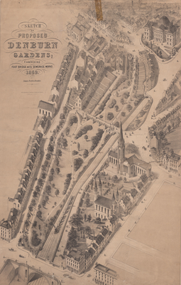 Treasure 9: Sketch of Proposed Denburn Gardens