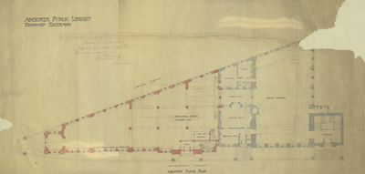 Treasure 51: Central Library Extension Plan 1902