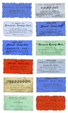 Treasure 107: Daniel Tickets (1908-1911) 