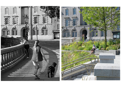 Union Terrace Gardens: before and after 4