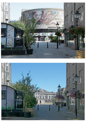 Aberdeen Market: before and after demolition 6